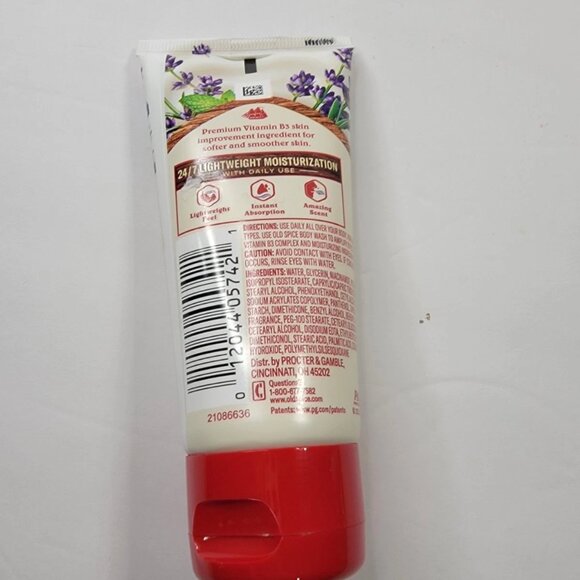 2X Old Spice Gentle Man's Hydrating Lotion for Body/Face/Hands Lavender + mint - Picture 4 of 5